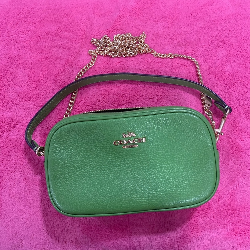 Green Coach Purse